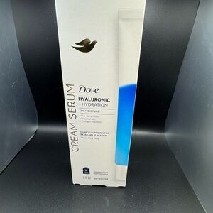 NWT FULL SIZE Dove Hyaluronic Hydration Cream Serum